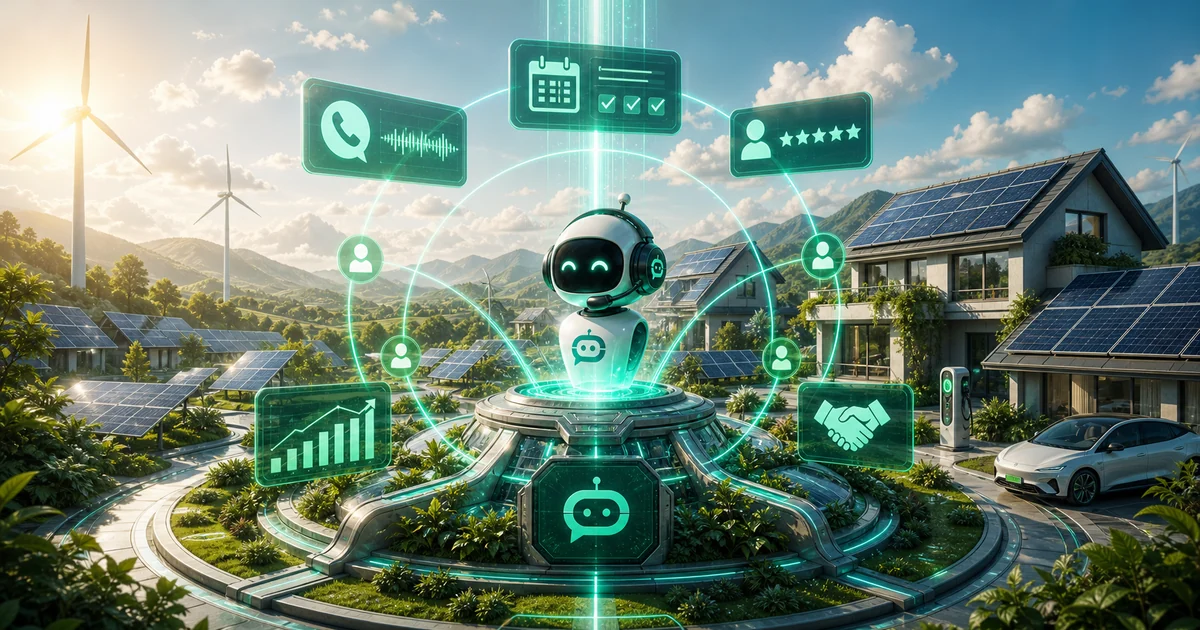 Solar Industry Sales Automation - 43 Meetings Per Month From a Voice Bot - Case Study blog post thumbnail